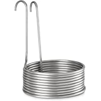 Klarstein Refrigerador de inmersión - Enfriador Espiral ascendente- Remojado malta- Diámetro 25-5 cm- Acero Inoxidable…